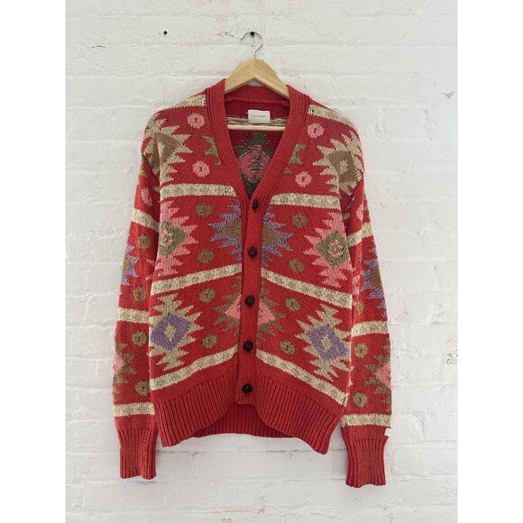 Aime Leon Dore Geometric Cardigan - Picture 1 of 3